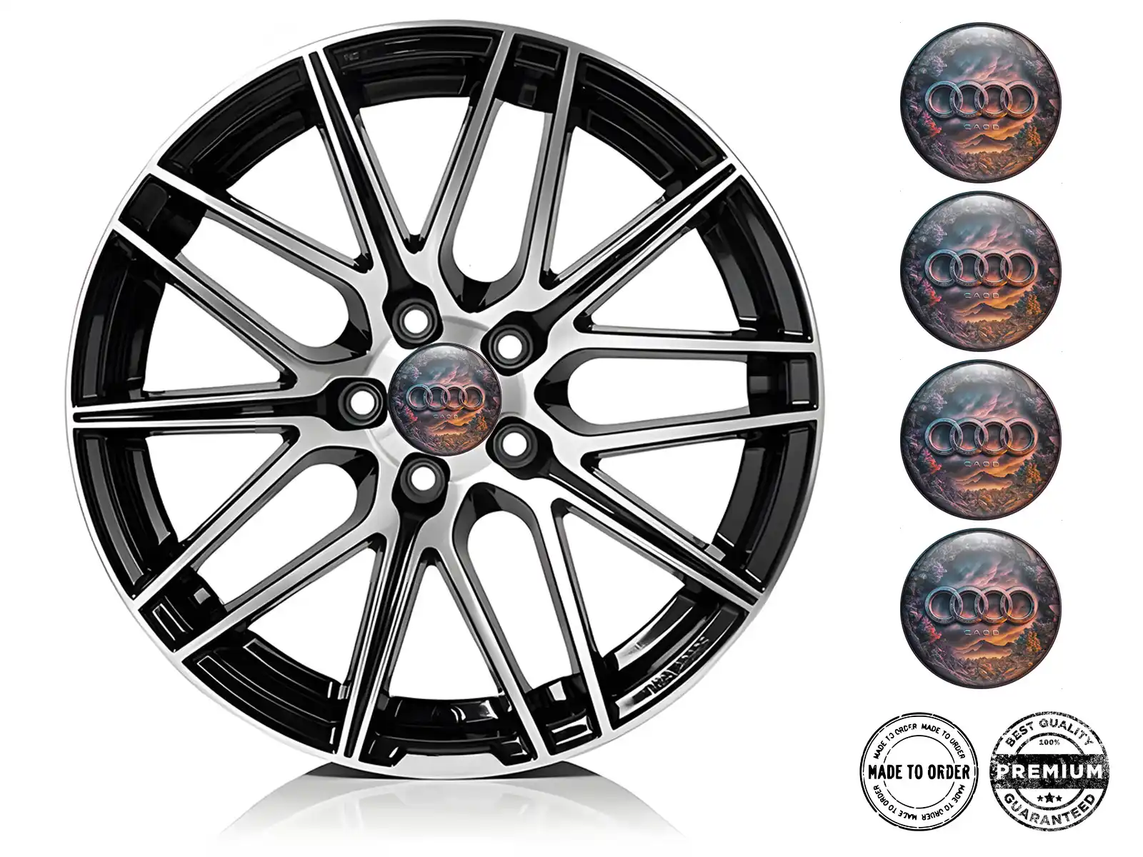 Audi Silikonsticker Premium Stellar Momentum Max